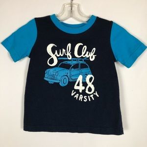 Jumping beans Surf Club graphic short sleeve tee